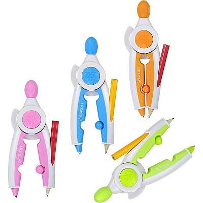 Westcott Anti-Microbial Soft Touch Student Compass (ACM14377)
