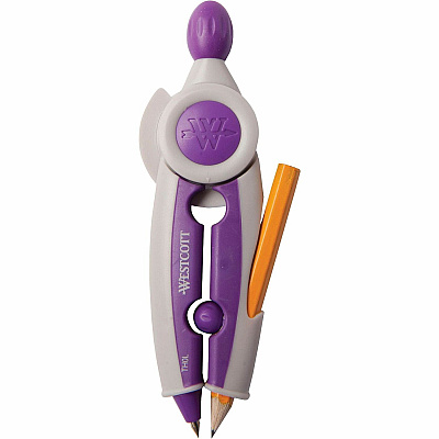 Westcott Anti-Microbial Soft Touch Student Compass (ACM14377)