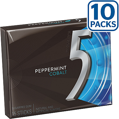 5 Gum Cobalt 5 Peppermint Sugar-free Gum (MRS21265)