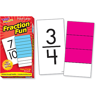 TREND Fraction Fun Flash Cards (TEP53109)