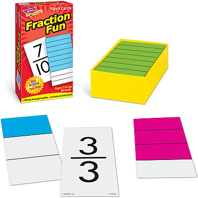 TREND Fraction Fun Flash Cards (TEP53109)