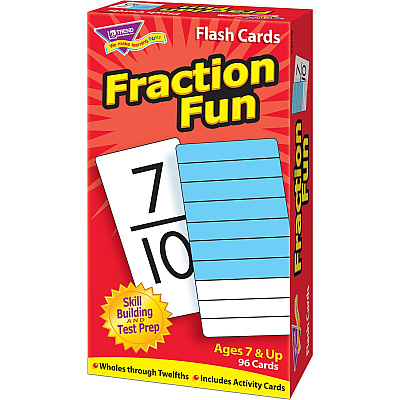 TREND Fraction Fun Flash Cards (TEP53109)
