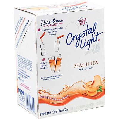 Crystal Light On-The-Go Mix Peach Sticks (KRF79730)