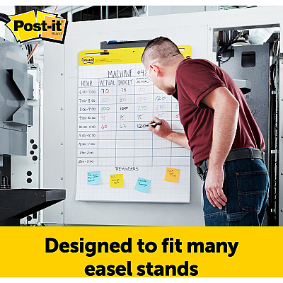 Post-it Self-Stick Easel Pad Value Pack with Faint Grid (MMM560VAD4PK)