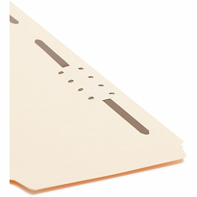 Smead SuperTab 1/3 Tab Cut Letter Recycled Fastener Folder (SMD14535)