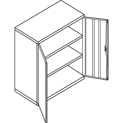 HON Brigade HSC1842 Storage Cabinet (HONSC1842L)