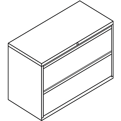 HON Brigade 800 H892 Lateral File (HON892LS)