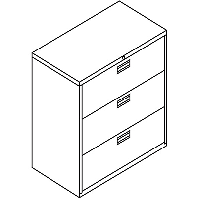 HON Brigade 600 H683 Lateral File (HON683LS)