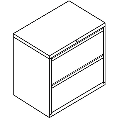 HON Brigade 800 H882 Lateral File (HON882LL)