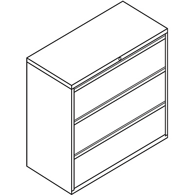 HON Brigade 800 H893 Lateral File (HON893LS)