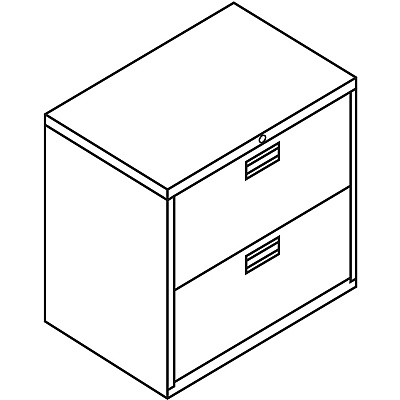 HON Brigade 600 H672 Lateral File (HON672LS)