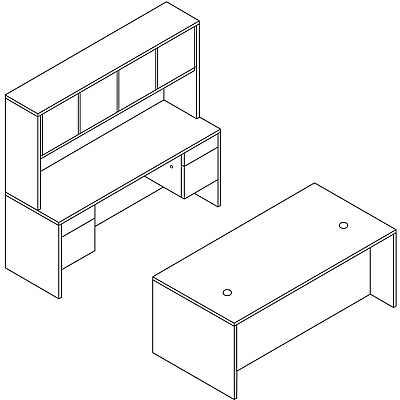 HON 10500 H10543 Credenza (HON10543NN)