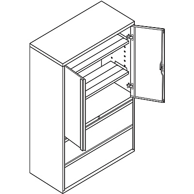 HON Brigade 800 H895LS Lateral File