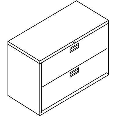 HON Brigade 600 H692 Lateral File (HON692LS)