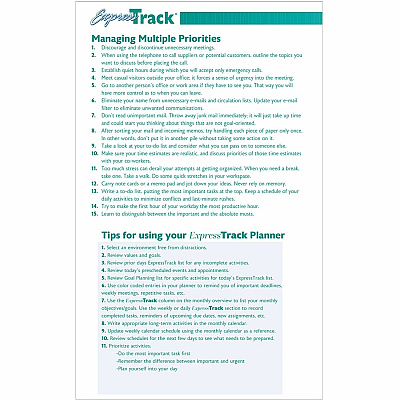 House of Doolittle Express Track Small Weekly/Monthly Calendar Planner (29402)