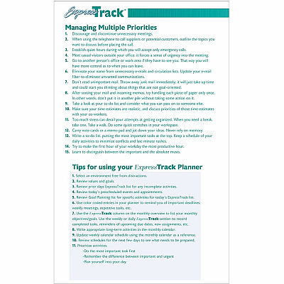 House of Doolittle Express Track Weekly/Monthly Calendar Planner (29602)