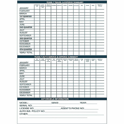 House of Doolittle Expense Log/Memo Page Monthly Planner (26802)
