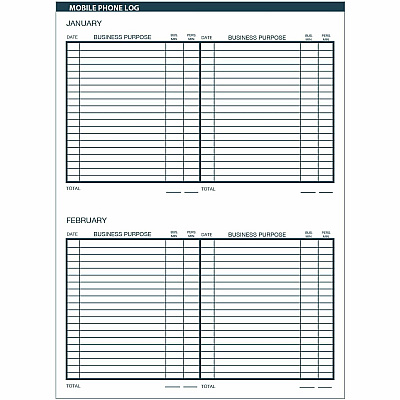 House of Doolittle Expense Log/Memo Page Monthly Planner (26802)