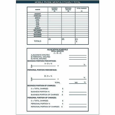 House of Doolittle Expense Log/Memo Page Monthly Planner (26802)