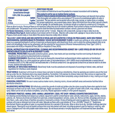 LYSOL Brand I.C. LYSOL Brand I.C. Quaternary Disinfectant Cleaner (RAC74983)