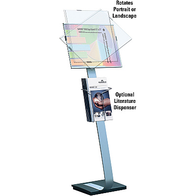 Durable INFO SIGN Tabloid Floor Stand (DBL481523)