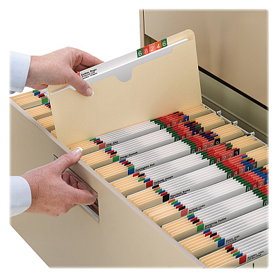 Smead Straight Tab Cut Letter Recycled File Jacket (SMD75605)