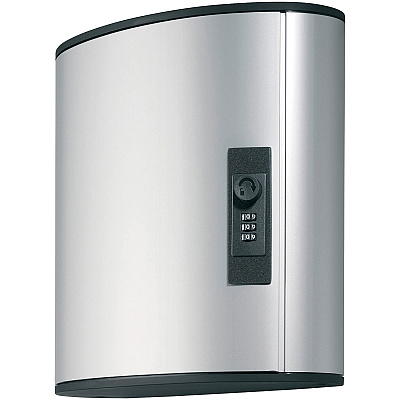 Durable Brushed Aluminum Combo Lock 36-Key Cabinet (DBL196623)