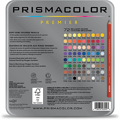Prismacolor Thick Core Colored Pencils (SAN3599TN)
