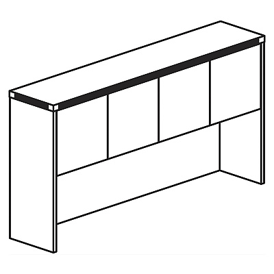 Safco Aberdeen Series Hutch (AHW72LDC)