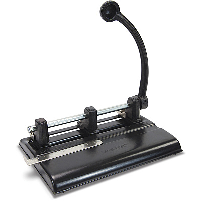 Master Products Power Handle 2/3-hole Paper Punch (MAT1340PB)