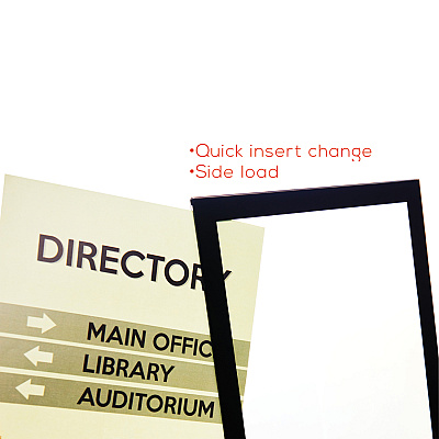 deflecto Superior Image Bordered Sign Holder (DEF69775)