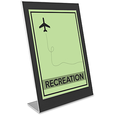 deflecto Superior Image Bordered Sign Holder (DEF69775)