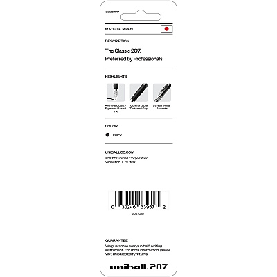 uniball 207 Gel Pen (UBC33957PP)