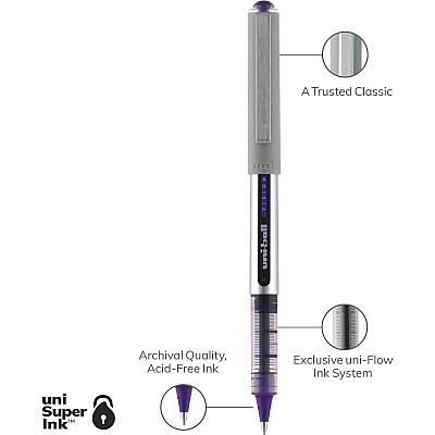uniball Vision Rollerball Pens (UBC60381PP)