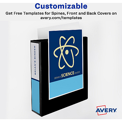 Avery TouchGuard View 3 Ring Binder (AVE17143)