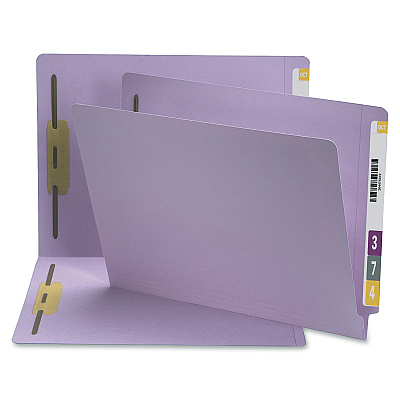 Smead Straight Tab Cut Letter Recycled Fastener Folder (SMD25540)