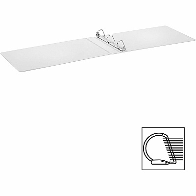 Cardinal ClearVue Overlay Tabloid D-Ring Binders (CRD22122)