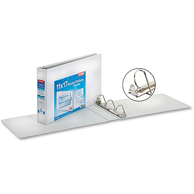 Cardinal ClearVue Overlay Tabloid D-Ring Binders (CRD22132)