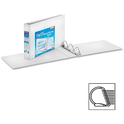 Cardinal ClearVue Overlay Tabloid D-Ring Binders (CRD22132)