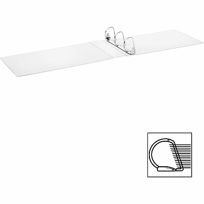 Cardinal ClearVue Overlay Tabloid D-Ring Binders (CRD22142)