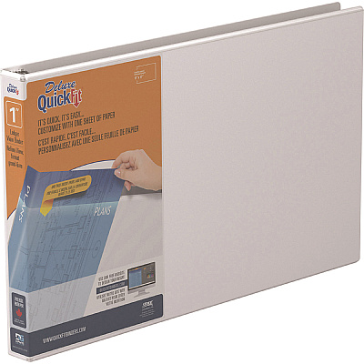 QuickFit D-ring Ledger Binder (STW94010)