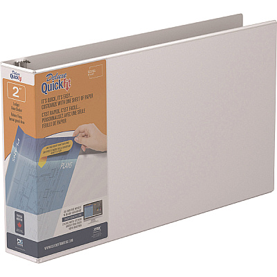 QuickFit D-ring Ledger Binder (STW94030)