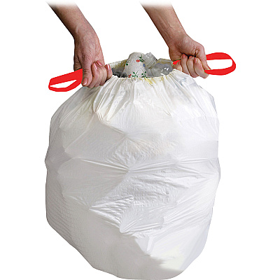 Genuine Joe Flexible Drawstring Trash Can Liners (GJO01229)