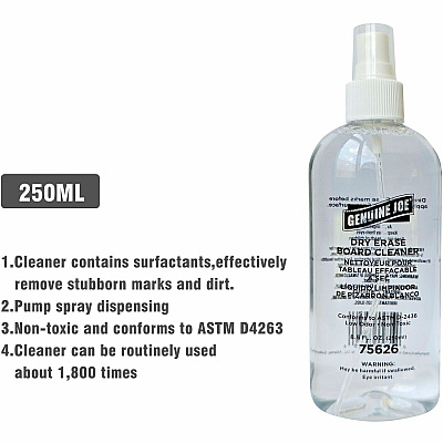 Genuine Joe Dry-erase Board 8 oz. Cleaner (GJO75626)