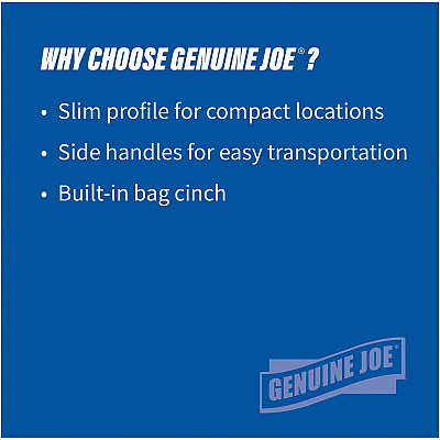 Genuine Joe 23-gallon Space-Saving Waste Container (GJO60465)