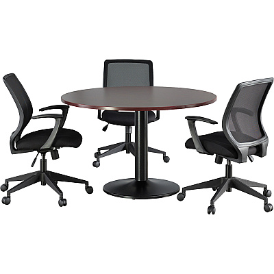 Lorell Essentials Round Conference Table Steel Base (LLR87241)