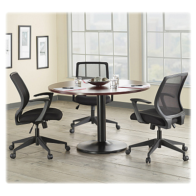 Lorell Essentials Round Conference Table Steel Base (LLR87241)