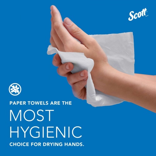 Scott Pro Scottfold Multifold Paper Towels with Fast-Drying Absorbency Pockets (01980)