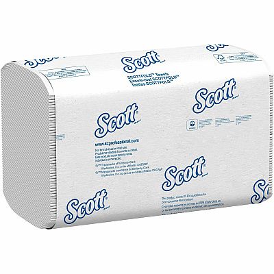 Scott Pro Scottfold Multifold Paper Towels with Fast-Drying Absorbency Pockets (KCC01980)