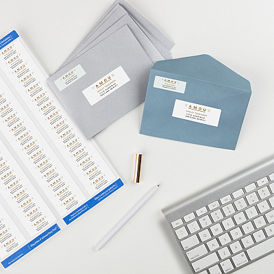 Avery Easy Peel Inkjet Return Address Labels (AVE8195)